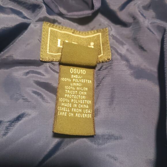 Vintage L.L. Bean Size XS/S/M Blue Jacket Gore-tex Hiking Outdoor Nylon Light - Picture 12 of 14